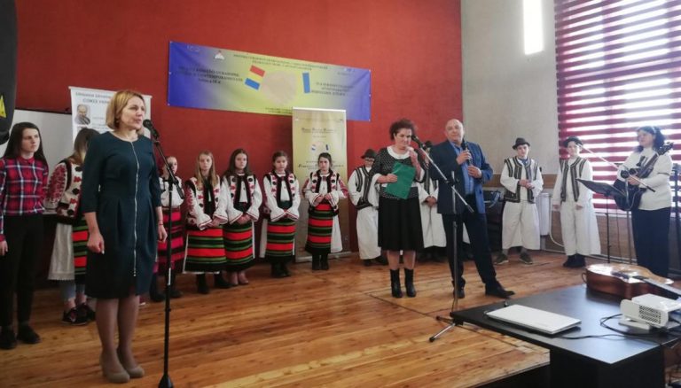 Галина Шумицька виступає в Румунії