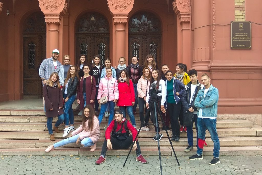 Учасники квесту для першокурсників філфаку