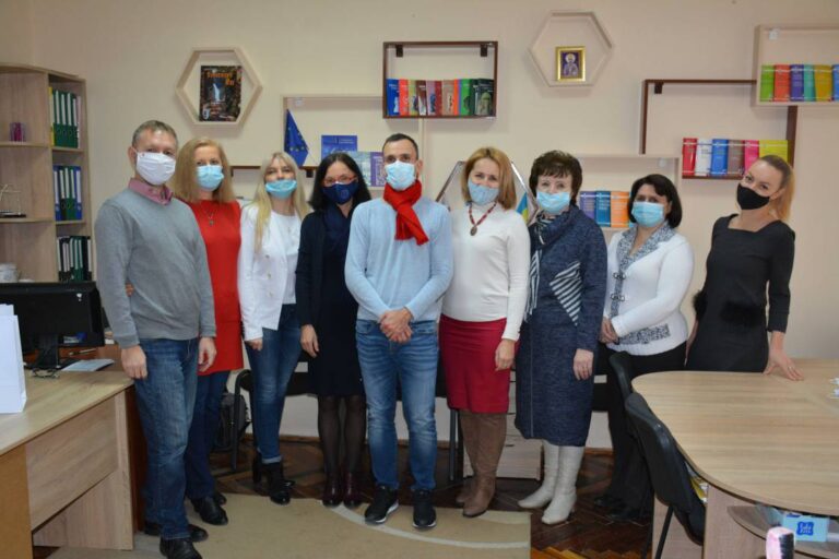 Під час зустрічі на кафедрі словацької філології УжНУ