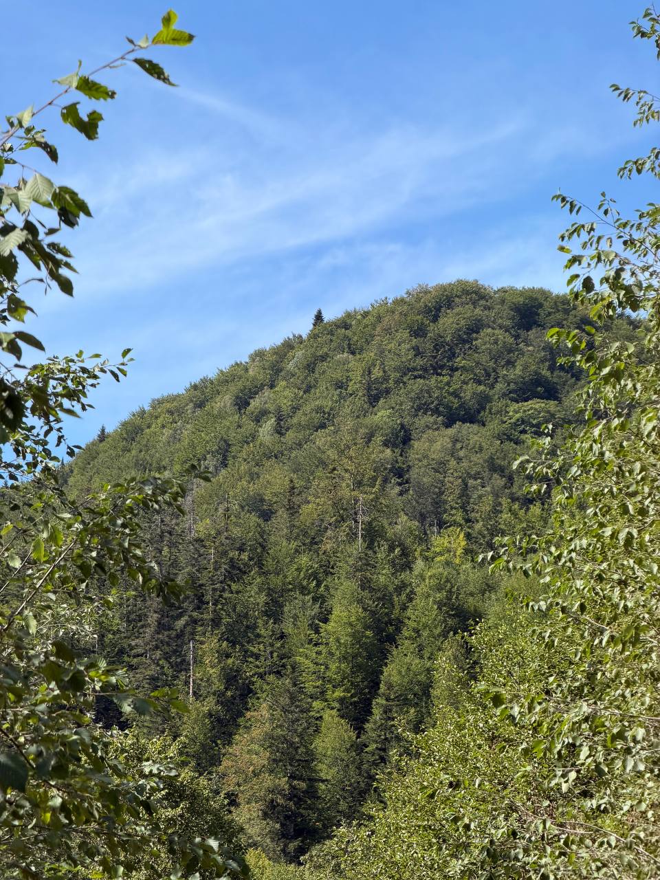 Гора біля Блакитної лагуни
